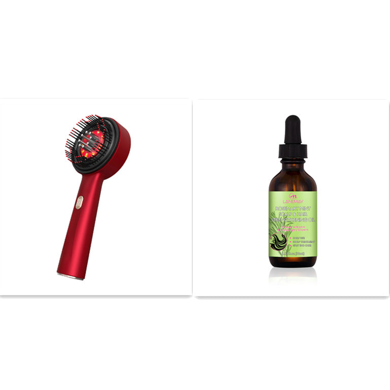 Electric Scalp Massage Comb with Red Light Therapy